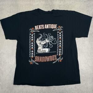 Beats Antique Shadowbox Tour T-Shirt - Black - Concert Merch T-Shirt - Mens XL